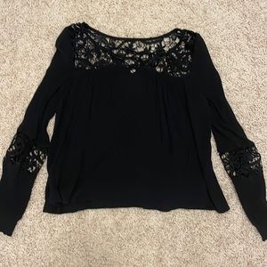 Black Hollister Blouse